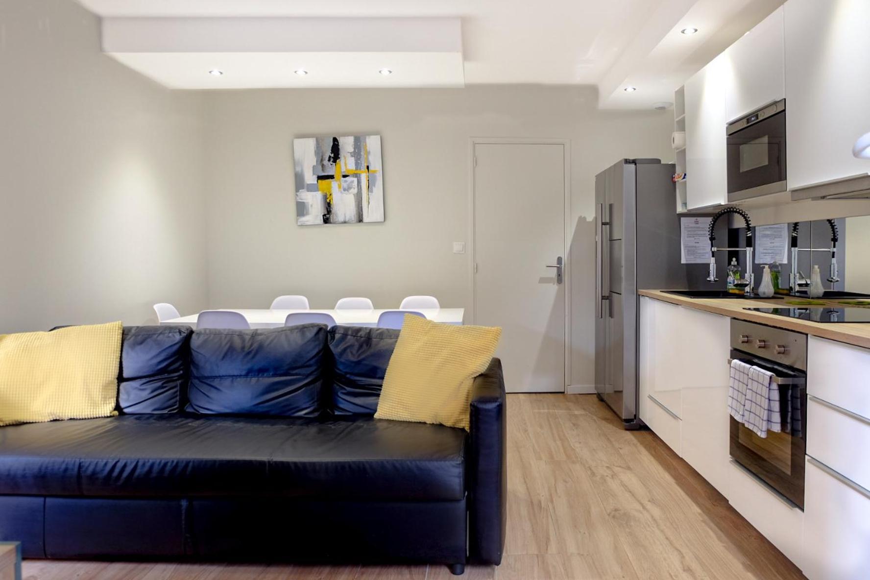 Magnifique Appartement Avec Terrasse, Parking Et Vue Sur L'Ocean Pour 5 Біарріц Екстер'єр фото